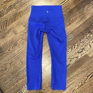 Lululemon Wunder Under High Rise Crop Legging
